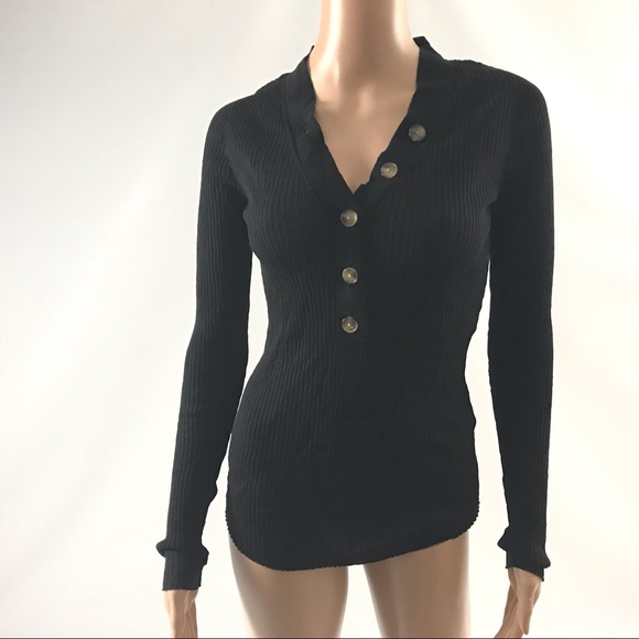 h and m black cardigan